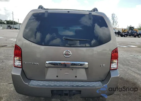 2006 Nissan Pathfinder Le from USA, damaged, VIN 5N1AR18UX6C677079